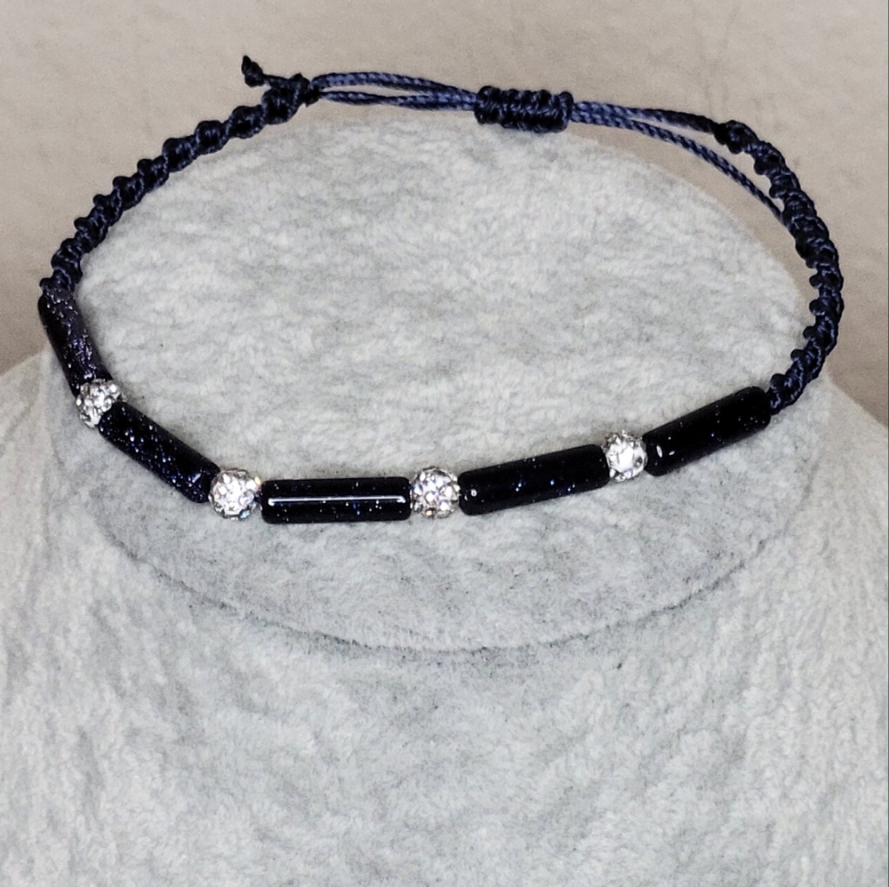 Beautiful Blue Sandstone Bracelet